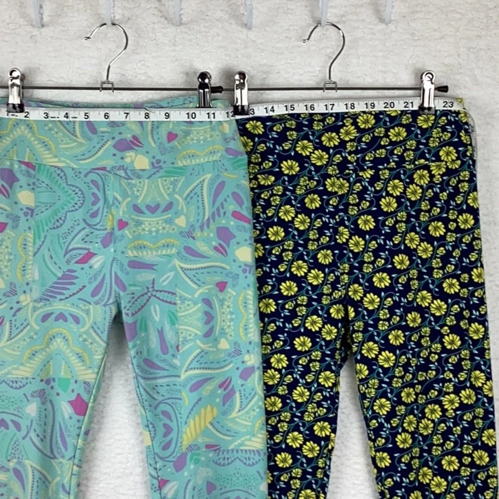 LuLaroe 2 Pair of Girls Leggings, OS